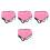 4Pièces Ajustables Rose Protection Hanches Fesses Patinage 4