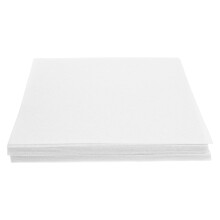80Pièces Feutrine Blanche En Carrés Pour Travaux Manuels Fêtes