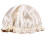 2Pièces Bonnet Satin Beige Doux Enfants Pour Protection 3