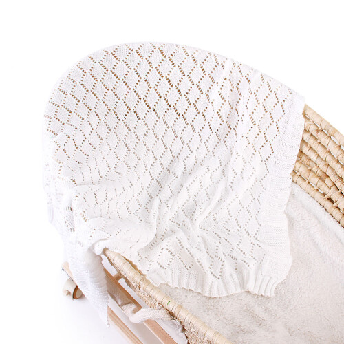 Bébé Blanche Au Design Ajouré Pour Hiver Automne 2