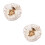 2Pièces Bonnet Satin Beige Doux Enfants Pour Protection 7