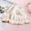 2Pièces Bonnet Satin Beige Doux Enfants Pour Protection 11