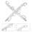 3Pairs Stainless Steel Ice Skate Durable Silver Replacement Kit 11