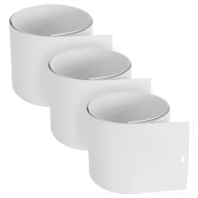 12St PVC Verticale Jaloezie Lamellen, Witte Vervangstukken Voor Ramen
