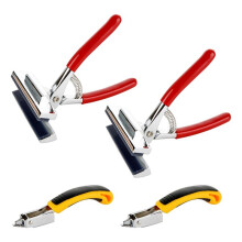 4 Pack Canvas Stretcher Pliers with Staple Remover, Canvas Stretching Pliers with Spring Return Handle