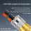 Wire Stripper for Drill, Wire Twister for Drill,Automatic Wire Stripper Cable Wire Connector,Electrical Tools 4