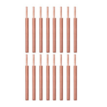16 Pièces Aiguille de Soudage Oxyde D'Aluminium 3mm Tige Excentrique Machine de Soudage Stylo de Soudage Brasage Batterie Plaque de Nickel