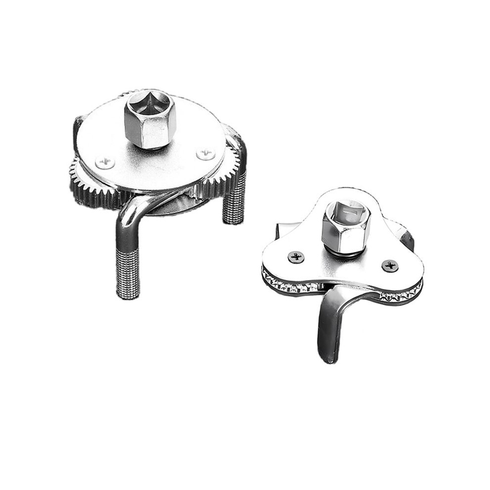 2 Adjustable Three-Jaw Oil Filter Wrench Tools For Removing Motorcycle, Car, Truck And Heavy Duty Oil Filters 6031508716531