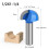 1/2 Shank Round Nose  Core Box Router Bit Double  Woodworking Tools Half Round Relief Drill Bits 10