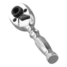 2 in 1 Dual End Handle Ratchet Handle Drive Finger Ratchet Wrench Two Screwdriver Bits Repair Hand Tools