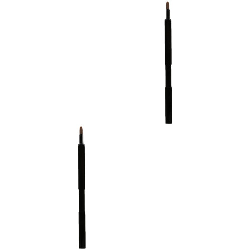 2Pièces Outil Brosse Rétractable Noir Usage Pro 2
