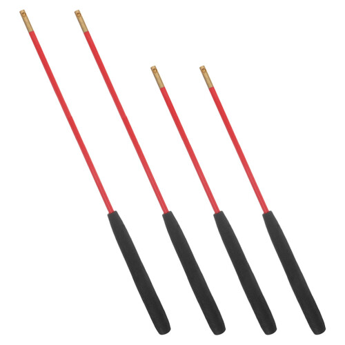 3Pièces Boules Disco Miroir Rouges Suspendues Pour Et