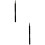 2Pièces Outil Brosse Rétractable Noir Usage Pro 7