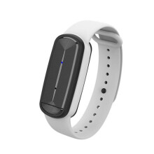 M90 Mosquitoes Repeller Bracelet Wrist Band Ultrasonic Bugs Repel Wristband Rechargeable Electronic Wrist Bracelet White