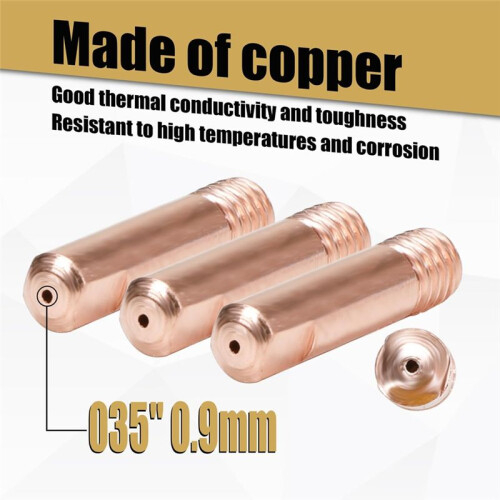 Pescoço de Soldagem Mig Flexível, Extensão Mig Flexível, Difusor de Suporte de Bico M6 de 035 Polegadas e Pescoço de Proteção e Tocha para MB15 2