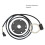 5 Magnetic Electric Bicycle Pulse Power Sensor Single Hall Power Conversion Accessories 5. Magnetic 4