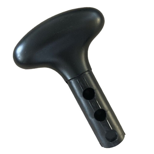 Paddle Handle Surf Fixed Straight Paddle Grip Plastic Handle Replacement Accessories Three-Hole Paddle Handle