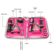 23Pcs Household Repair Tool Kit, Multifunctional  Home Hand Tool Set, Portable Women Repair Tool for DIY Home Repair