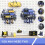 Metal Wall Mounted Tool Holder, Multifunctional Power Tool Rack, Household Hardware Storage Rack, Electric Drill Rack 5