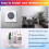 86 Hi-Fi Professional  Wall-Mounted Stereo Background Music Controller   In-Wall Amplifier White 4