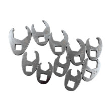 10PCS Hand Tool Individual 3/8 Inch Drive Flare Nut Wrenches Fully Polished 10-22mm for Torque Wrench Keys Set