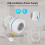Tuya Matter Thread PIR Motion Detector Wireless Human Body Infrared Detector Work with HomeKit Alexa 7