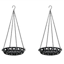 2-Pack Metallväxthängare för Inomhusväxter Metallväxthängare