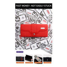 Money Spray Wallet Electric Party Cash Ejection Simulated Wallet Funny Party Game Toys Kids Gifts Toys Red