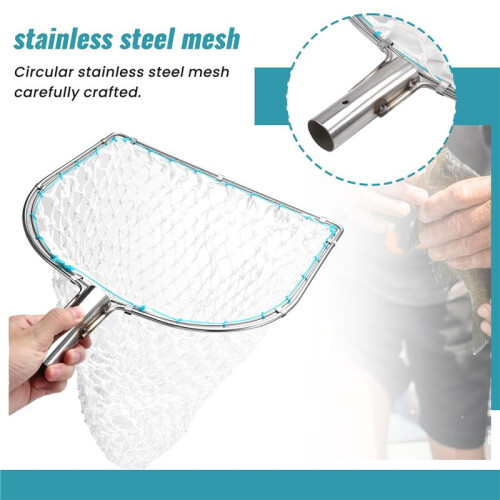 Flat Stainless Steel Net Nylon Net Anti-Hanging Net Small Mesh Size Replace Hanging Net Floor Net Aperture Width35cm 1