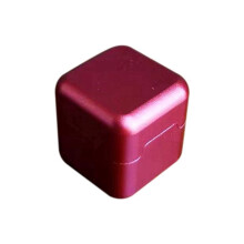 Scatola Porta-Gesso da Biliardo Accessori da Biliardo Cubo Porta-Gesso da Biliardo Contenitore Porta-Gesso da Biliardo Rosso