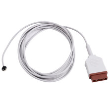 For GE Healthcare Compatible Patient Temperature Probe for Dinamap, Marqutte, Adult Skin Sensor