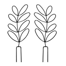 2PCS Metal Indoor Plant Trellis, Outdoor Decorative Support for Climbing Plants for Potted Plants, Perfect for Vines