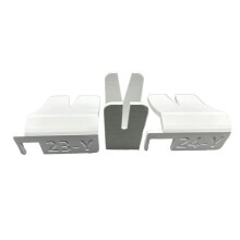 3pcs Front Hood Front Trunk Logo Alignment Template Tool for Model Y Juniper 2024 Car Logo Positioning Tool