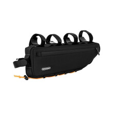 RZAHUAHU Bike Frame Storage Bag 3L Rainproof Top Tube Bag Adjustable Straps Organizer Bike Triangle Frame Bag