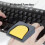 USB Single Foot  Game Control One Key Customized Computer Keyboard Action Pedal  Control Yellow 4