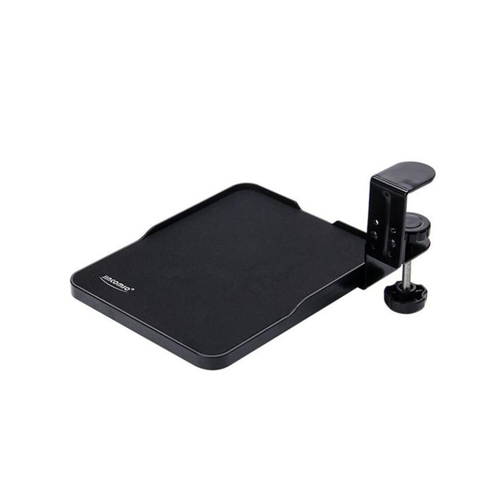 Jincomso Ergonomic Mouse Tray Desk Attachment Mouse Platform Slide Out Extension Clamp Wrist Rest Pad Under Desk Shelf 6031078479751