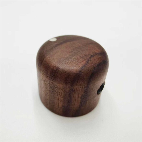 Gitarrkontrollratt för Potentiometer Timbre och Volymhastighetskontrollknappar Gitarrbytesdelar Rosenträ 2