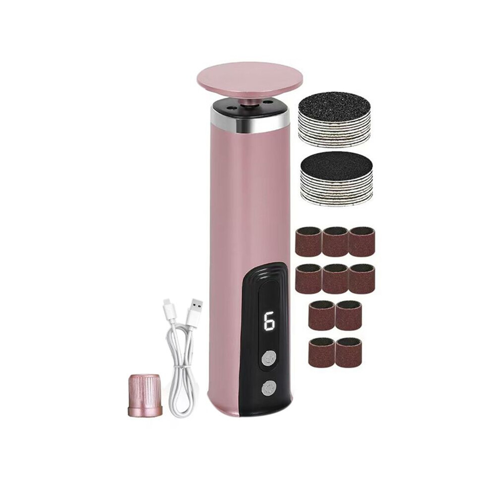 Electric Foot Callus Remover Foot Care File Heels Pedicure Tool Electronic Foot Grinder with Sandpaper
