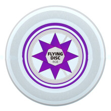Luminescence Flying Disc RGB LED Stepless Dimmable Timing 175g 8 Dazzling Color Modes Flying Disc for Outdoor Playing