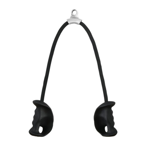 Fitness Grip Double  Rope Pull Down Handle Triceps Biceps Back Muscle Strength Training Gym Grips