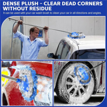 5 Pcs Car Wash Mitt Set, Brush Not Included, Microfiber Mitt Cleaning Car Truck Washing Tools Kit