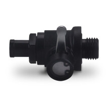 M14x1.5 Oil Drain Valve with Long Nipple and Removable Hose End Combo (14mm-1.5)