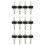 12 x 25ML Clear Auto Measure Quick Shot Pourers 1