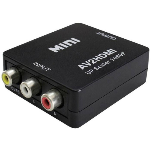 Maxtrack AV Convertitore CS 37 L [AV - HDMI] 1920 x 1080 Pixel