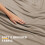 Imperial Rooms (Beige, Double (137 x 190 cm)) Fitted Sheet Bed Sheets Extra Deep 25CM Single Double King Sizes 3