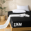 Imperial Rooms (Black, Super King (180 x 200 cm)) Fitted Sheet Bed Sheets Extra Deep 25CM Single Double King Sizes 1