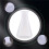 Plastic Transparent laboratory chemical Erlenmeyer flasks Container Bottle - 250 ml 8