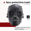 MASCHERA COPRIVISO PROTETTIVO TESCHIO DA SOFT AIR NERO 3