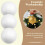 10 x Christmas Decoration Modelling  Polystyrene Foam  Sphere 6cm---White 5