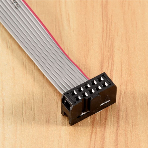 DB9 RS232 To 10 Pin Ribbon Cable Connector Adapter 2